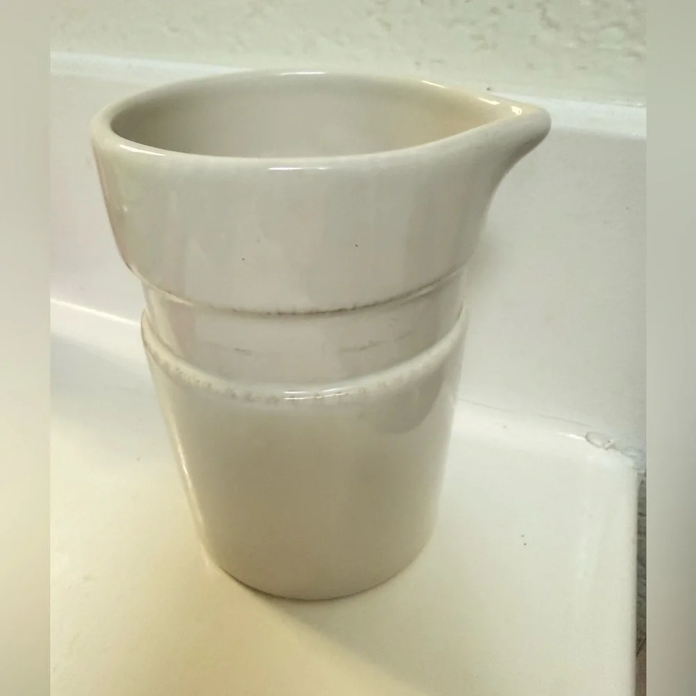 Pottery Barn ceramic pitcher creamer